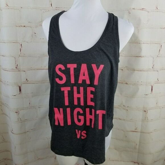 3/$25 Victoria's Secret racerback tank large - Picture 1 of 1
